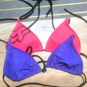 2 Fox Bikini Tops